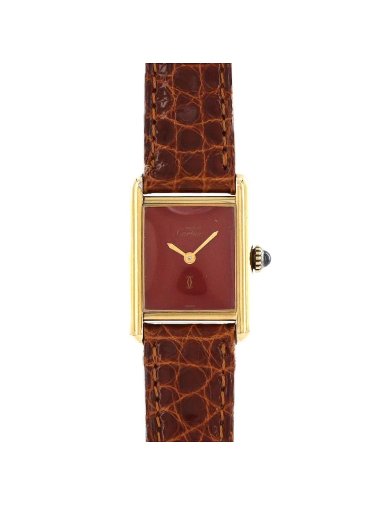 Cartier Must Tank Sm Hand Wound
